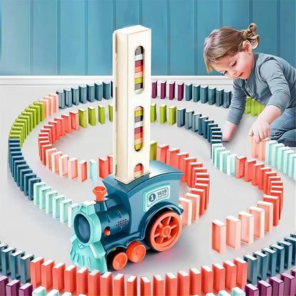 Train Toy Domino Set for Kids ? BPA-Free Plastic with Sound Effects�